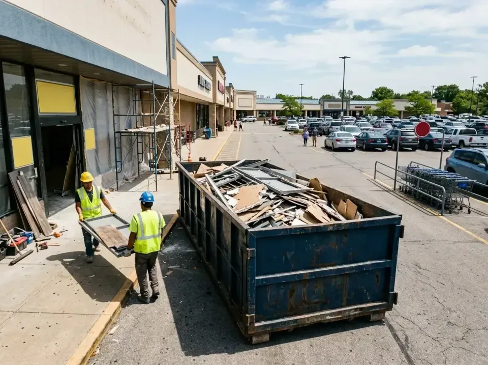 retail-store-renovation-debris-003 — frequently asked questions, Roll-off Dumpster Rentals in Lake Hiawatha, NJ